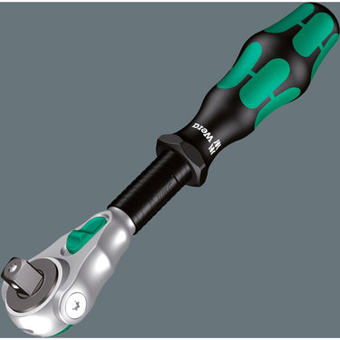 Wera 8100 sc 4 zyklop speed ratelset gereedschapsset (zwart groen, 38-delig, snelheidsratel met draaibare kop)