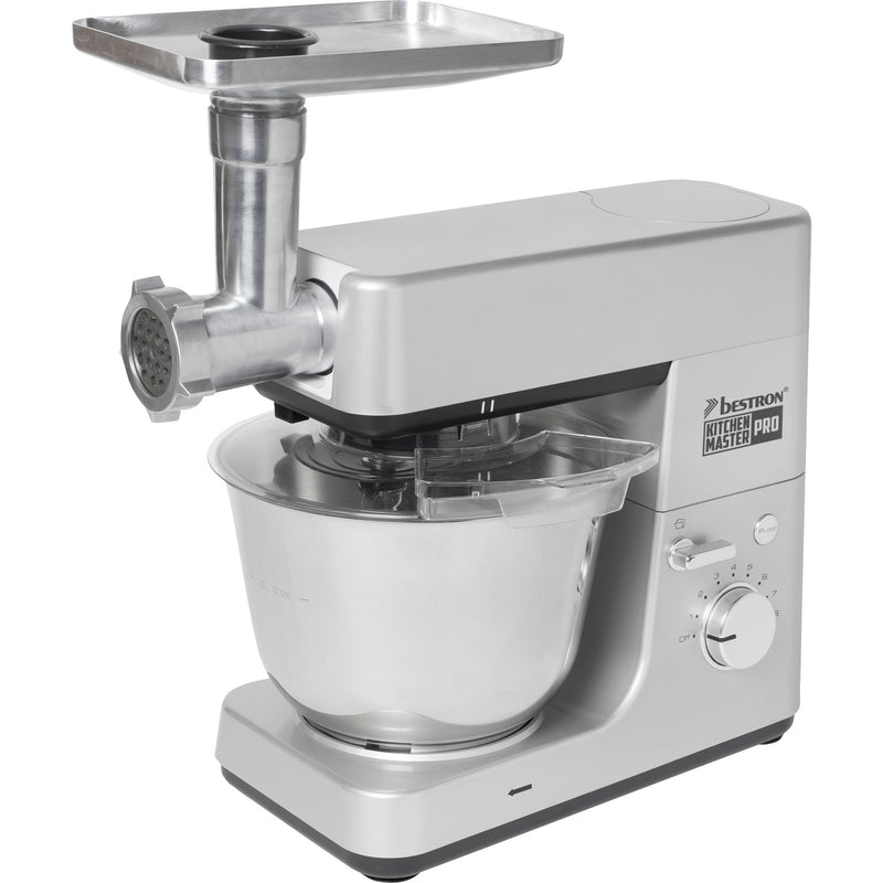 Load image into Gallery viewer, Bestron akm1600s 4-in-1 keukenmachine kitchen master pro (zilver)
