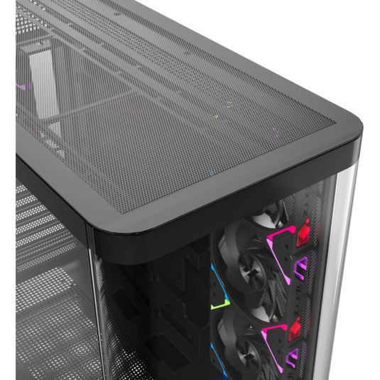 Xyz pc gear quantum pro midi tower behuizing (zwart | window)
