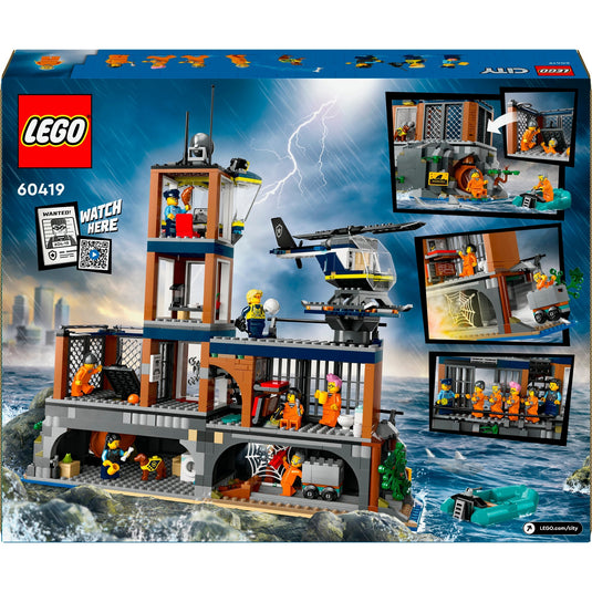 Lego city - politiegevangeniseiland constructiespeelgoed (60419)
