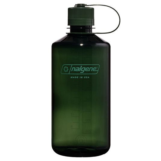 Nalgene narrow mouth sustain water bottle, 1 liter drinkfles (lichtblauw)