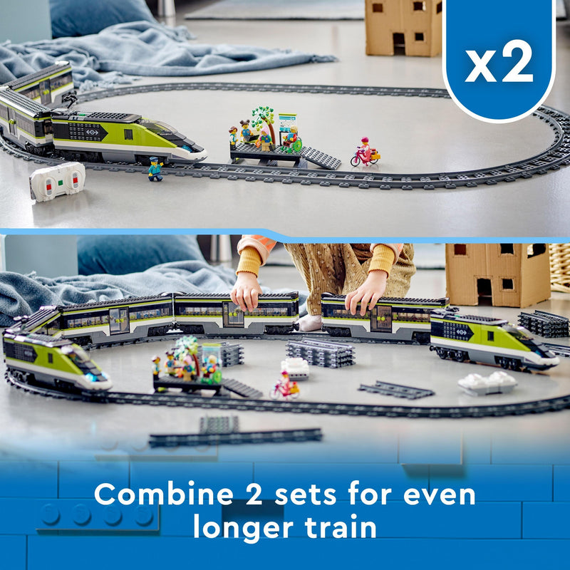 Chargez l'image dans la visionneuse de la galerie, Lego city treinen passagierssneltrein - 60337
