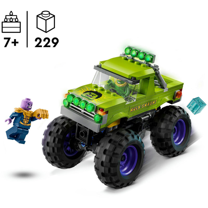 Load image into Gallery viewer, Lego marvel 76312 de hulk truck vs. thanos

