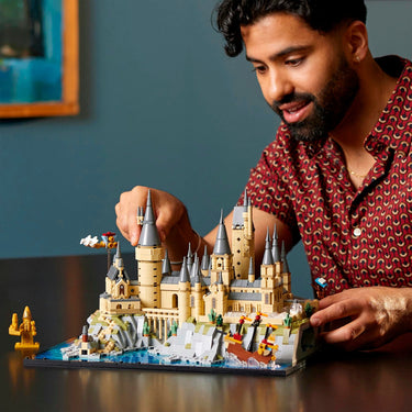Lego harry potter kasteel zweinstein en terrein grote set voor volwassenen - 76419