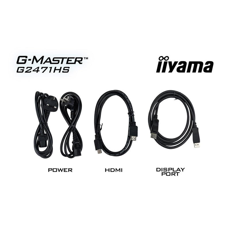 Load image into Gallery viewer, Iiyama g-master red eagle g2471hs-b1 23.8 gaming monitor (zwart, 2x hdmi, displayport, 240 hz)
