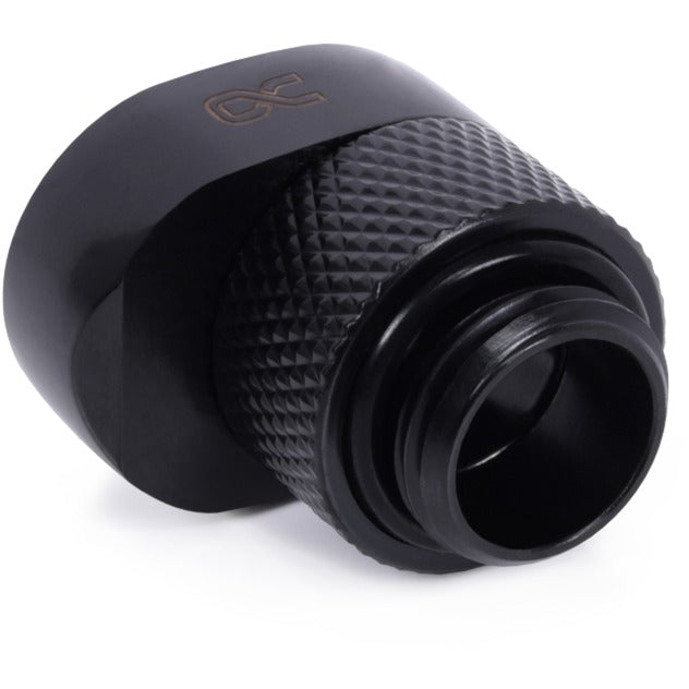 Load image into Gallery viewer, Alphacool eiszapfen 8mm offset piece rotatable g1 4 ag to g1 4 ig verbinding (zwart)
