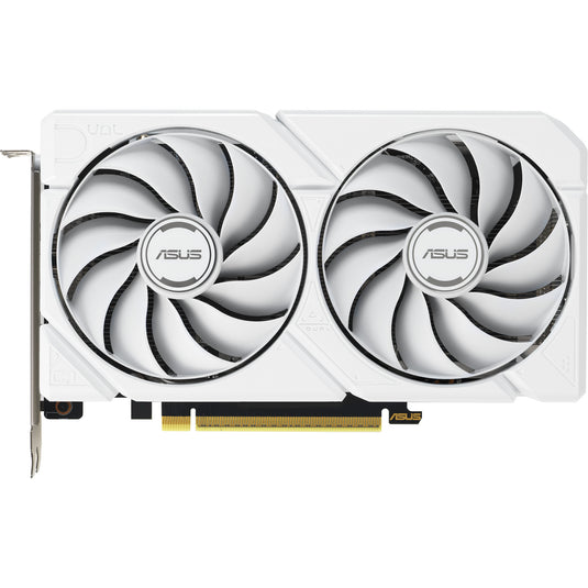 Asus radeon rx 9060 xt dual white edition 16gb grafische kaart (wit, rdna4, gddr6, 2x displayport, 1x hdmi 2.1)