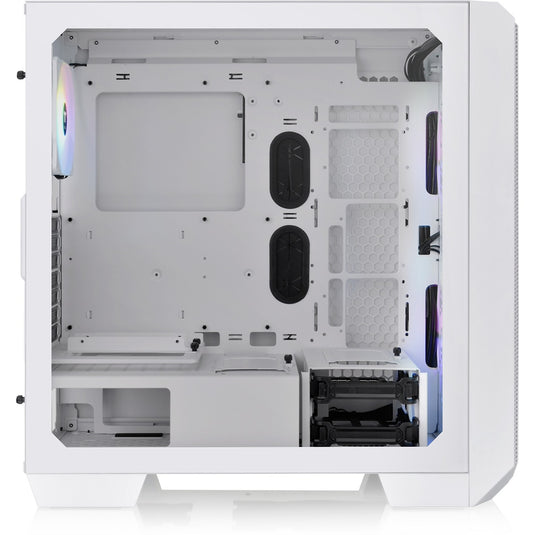 Thermaltake view 300 mx midi tower behuizing (wit | 2x usb-a | 1x usb-c | rgb | window)
