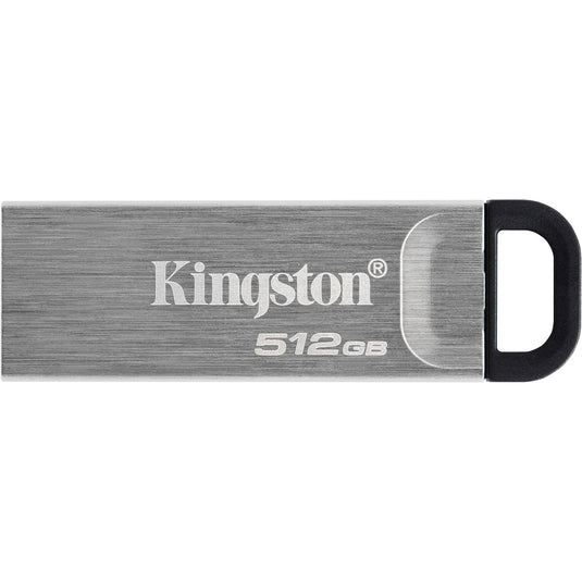 Kingston datatraveler kyson 512 gb usb-stick (zilver, dtkn 512gb)