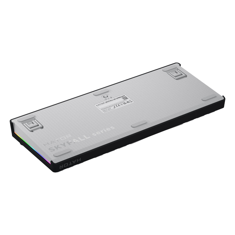 Chargez l'image dans la visionneuse de la galerie, Hator skyfall wireless rgb mechanisch gaming toetsenbord (zwart, us lay-out (qwerty), hator aurum lemon, 80% (tkl), rgb, double shot abs, hot-swap, 2.4ghz | bluetooth | usb-c)
