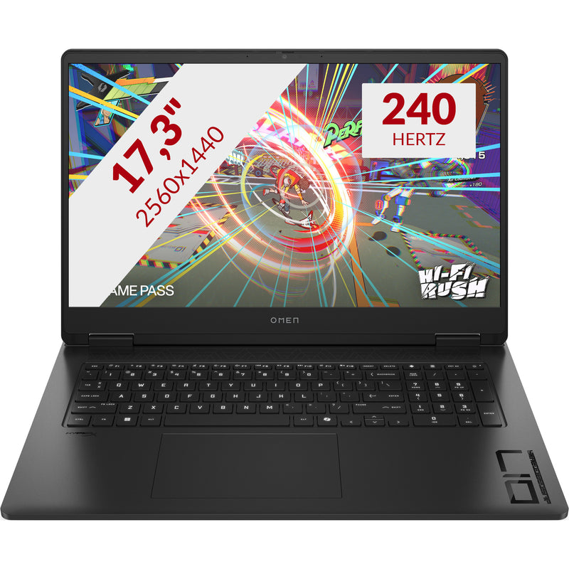 Load image into Gallery viewer, Omen 17-db1060nd (c2xu4ea#abh) 17.3 copilot+ gaming laptop (zwart | ryzen ai 7 350 | rtx 5060 | 16 gb | 1 tb ssd)
