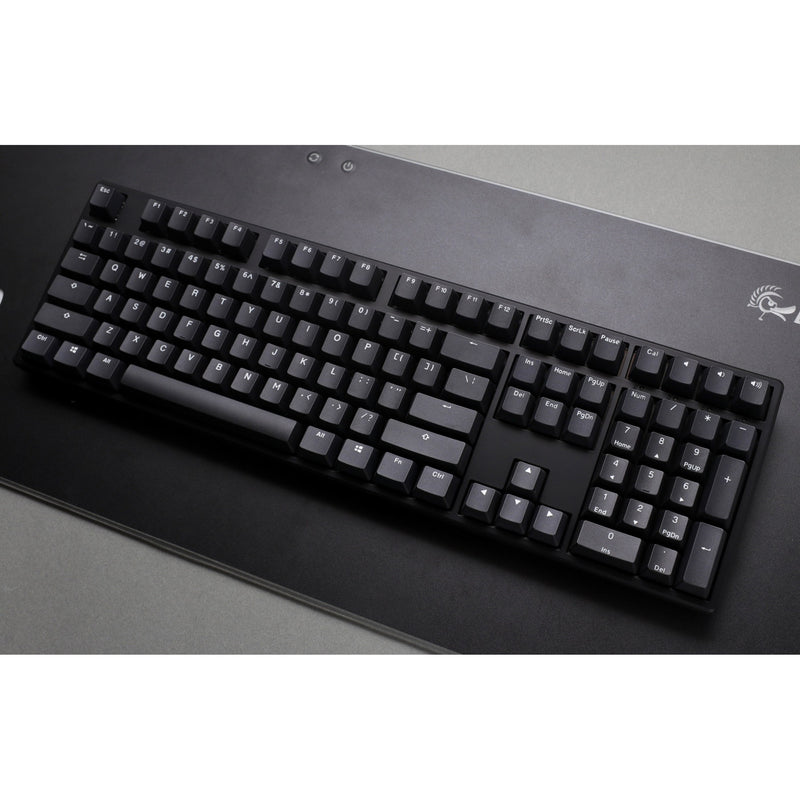 Load image into Gallery viewer, Ducky origin phantom black mechanisch toetsenbord (zwart, us lay-out (qwerty), cherry mx speed silver, 100%, hot swap, pbt double-shot keycaps)
