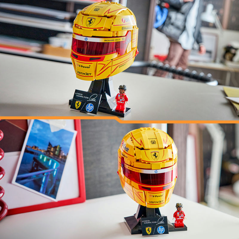 Chargez l'image dans la visionneuse de la galerie, Lego editions scuderia ferrari hp helm van lewis hamilton - 43022
