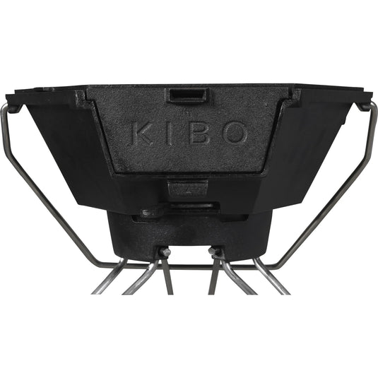 The windmill kibo grill model 3.0 houtskoolbarbecue (zwart)
