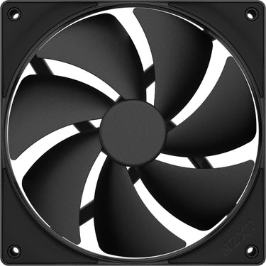 Nzxt f140p case fan (zwart, 140 x 140 x 25 mm, pwm)