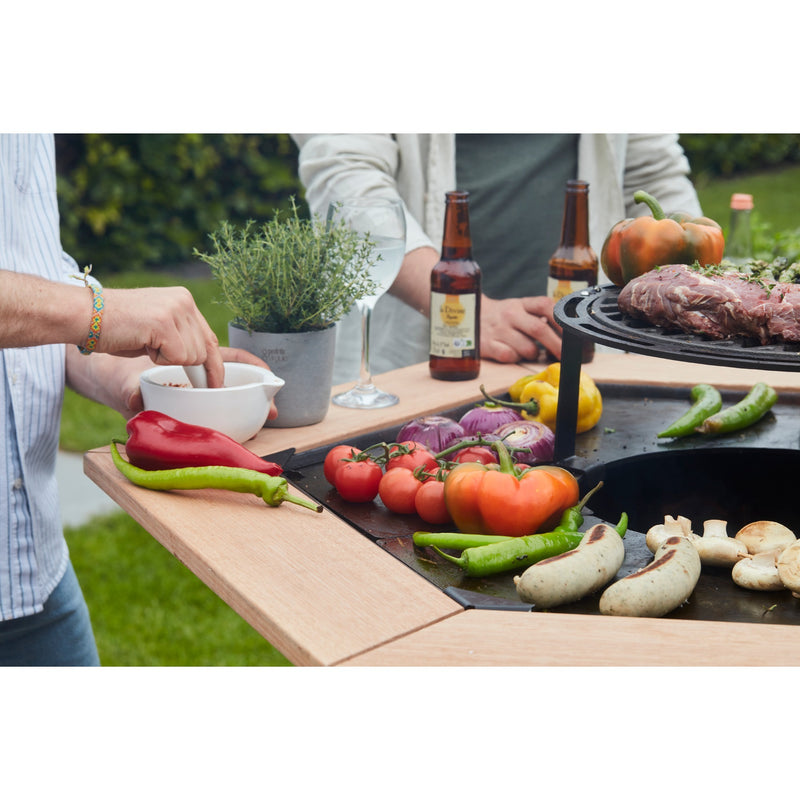 Load image into Gallery viewer, Barbecook bijzettafels voor nestor (houtkleur, fsc)
