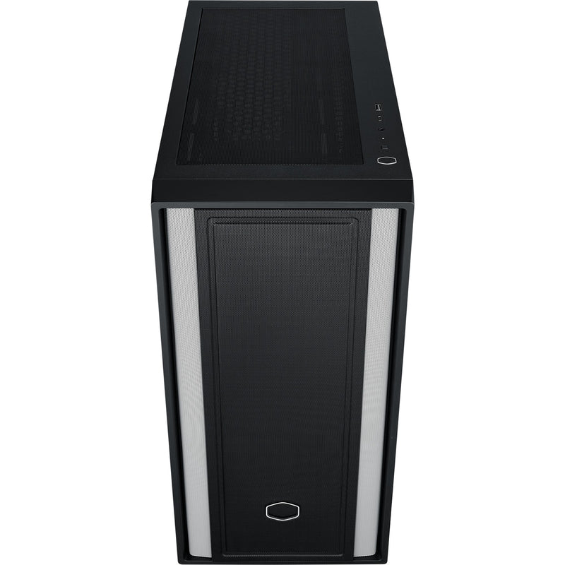 Load image into Gallery viewer, Cooler master masterbox 600 lite midi tower behuizing (zwart | 2x usb-a | 1x usb-c | rgb | tempered glass)
