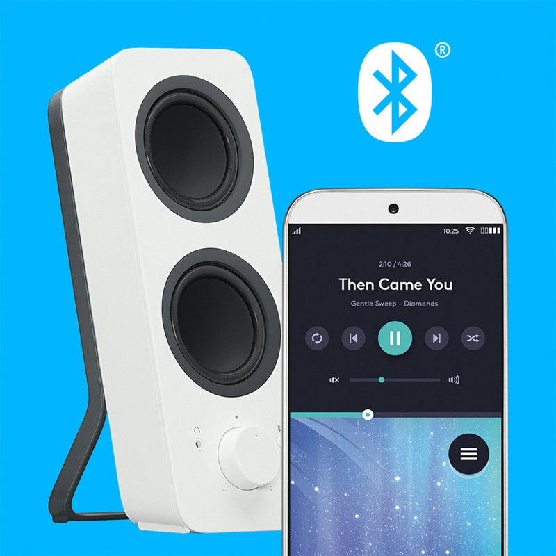 Load image into Gallery viewer, Logitech z207 pc-luidspreker (wit)
