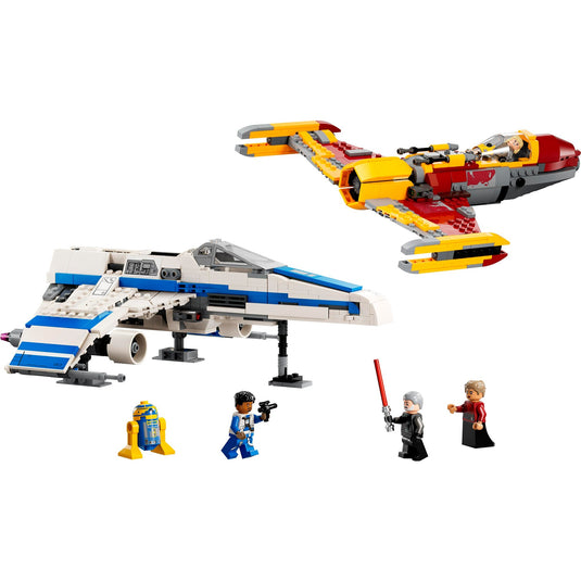 Lego star wars - new republic e-wing vs. shin hati's starfighter constructiespeelgoed (75364)