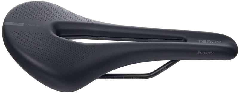 Load image into Gallery viewer, Terry zadel Butterfly Arteria Max gel dames zwart
