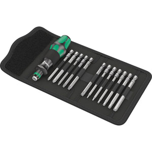 Wera bicycle set 2 bitset (zwart groen)