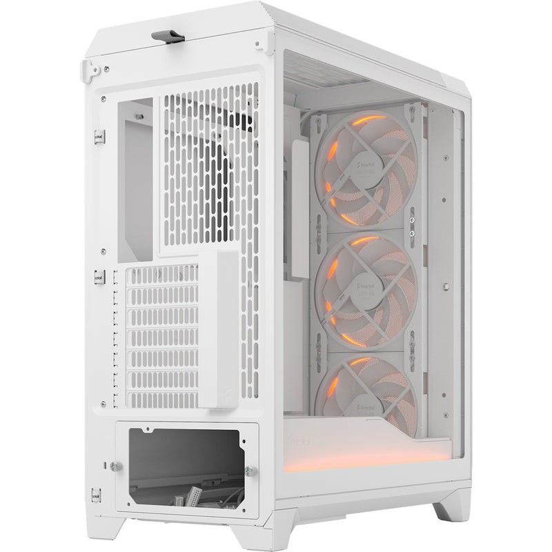 Cargue la imagen en el visor de la galería, Fractal design meshify 3 ambience pro rgb midi tower behuizing (wit | 2x usb-a | 1x usb-c | rgb | tempered glass)
