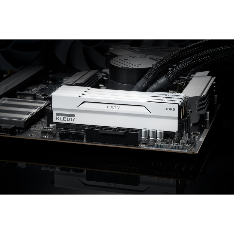 Load image into Gallery viewer, Klevv bolt v 32 gb ddr5-6000 (2x 16 gb) werkgeheugen (wit, kd5agua80-60a300i, xmp 3.0, expo)
