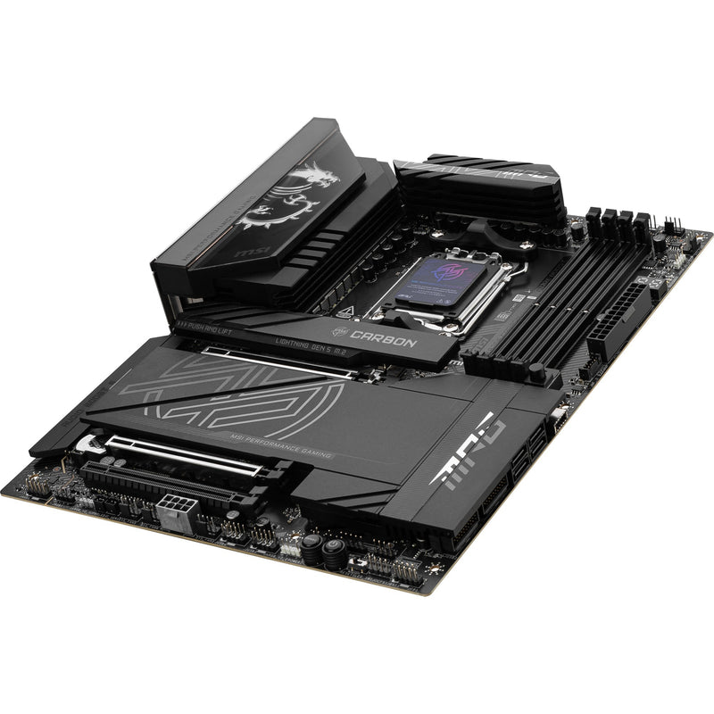 Load image into Gallery viewer, Msi mpg x870e carbon wifi socket am5 moederbord (raid, 5gb-lan, 2,5gb-lan, wi-fi 7, bt, sound, atx)
