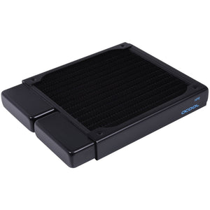 Alphacool nexxxos st20 hpe full copper 120 mm radiator (zwart)