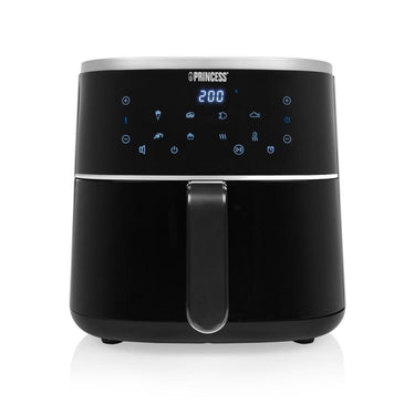 Princess 182238 digitale airfryer 4l heteluchtfriteuse (zwart, 4 liter | hetelucht | verstelbaar airfryer rek | bpa-vrij)