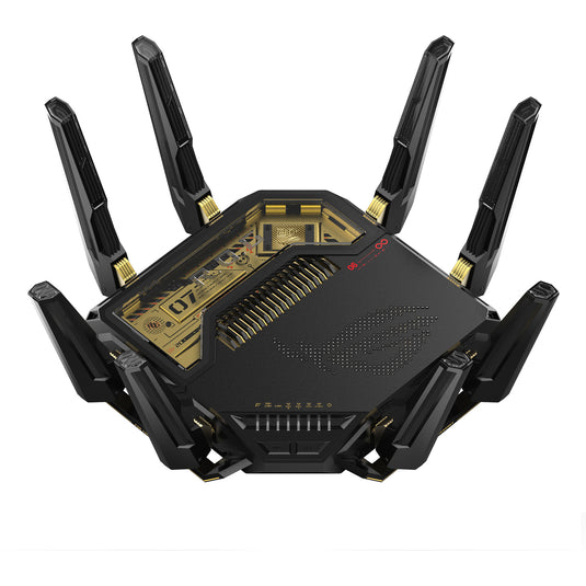 Asus rog rapture gt-be98 20th anniversary edition router (zwart)