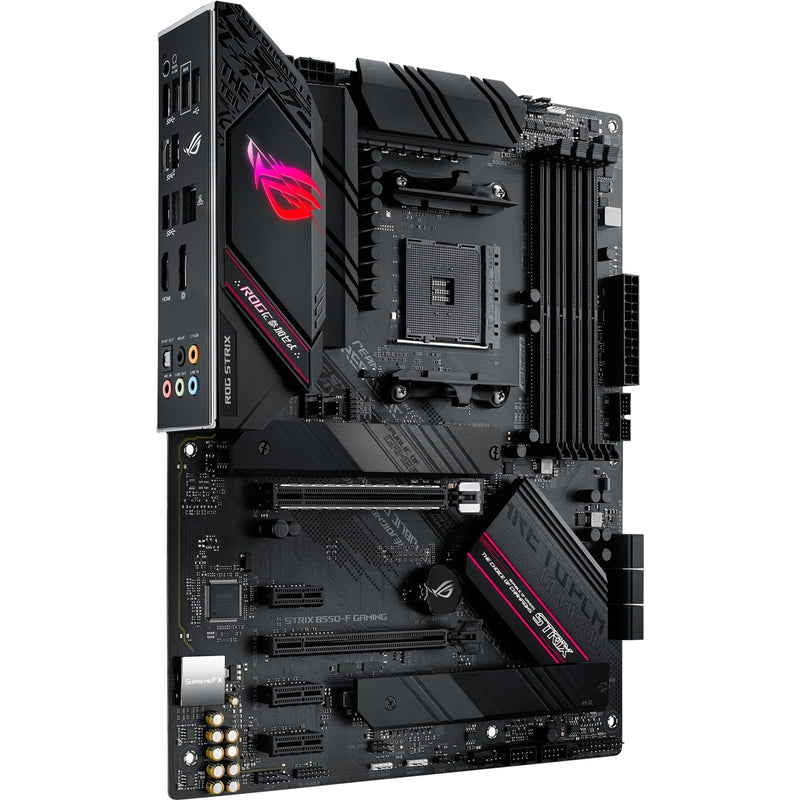 Afbeelding laden in galerijviewer, Asus rog strix b550-f gaming socket am4 moederbord (zwart, raid, 2.5gb-lan, sound, atx)
