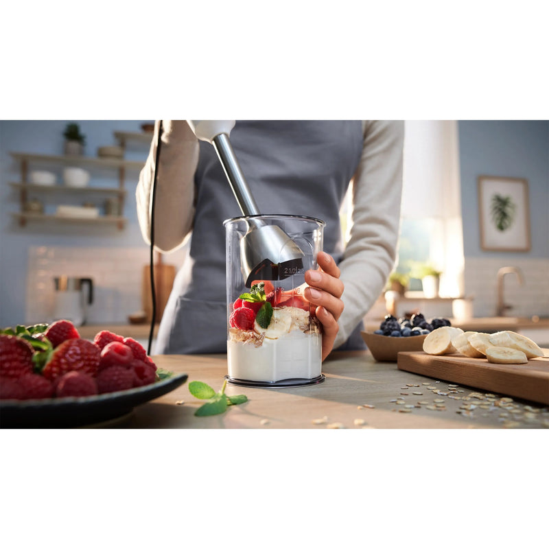 Load image into Gallery viewer, Bosch serie 4 staafmixer ergomaster 800w (wit antraciet)
