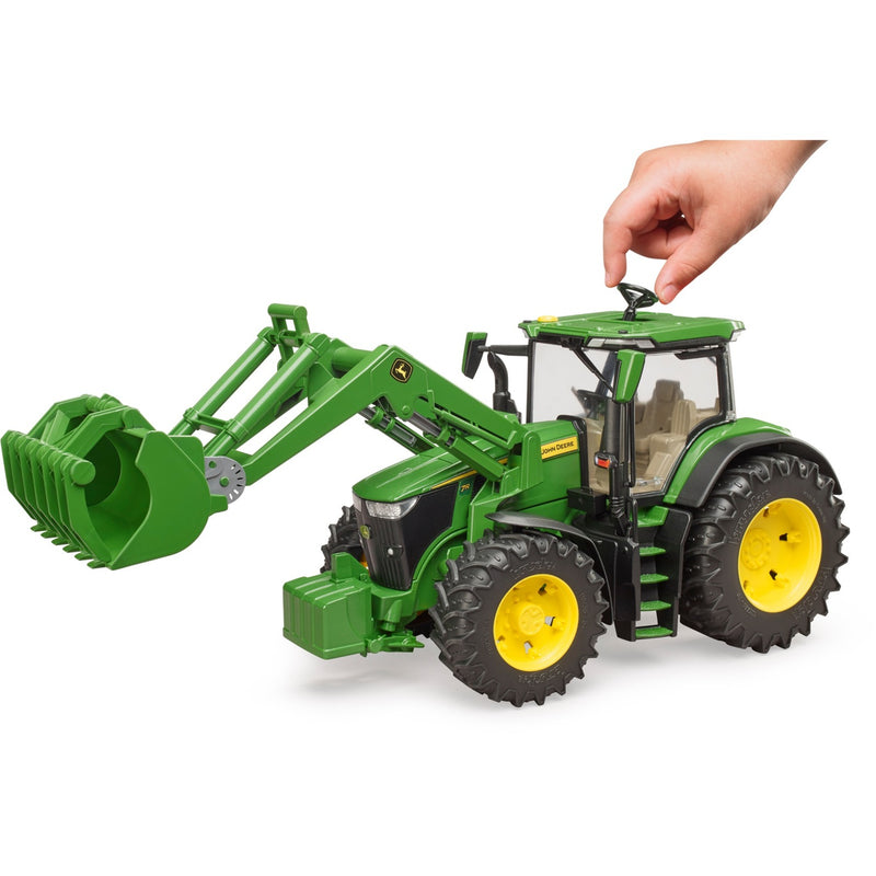 Load image into Gallery viewer, Bruder tractor john deere 7r 350 met frontlader
