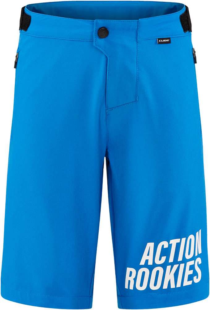 Load image into Gallery viewer, Cube vertex baggy actionteam - kid's mtb shorts
