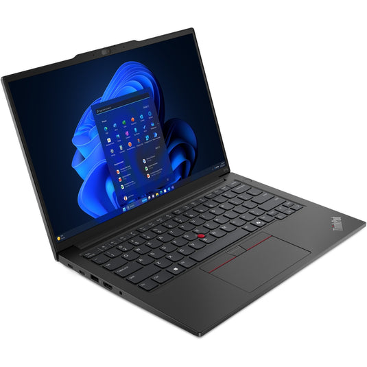 Lenovo thinkpad e14 gen 6 (21m7002ymh) 14 laptop (zwart | core ultra 7 155h | intel arc graphics | 16 gb | 512 gb ssd)