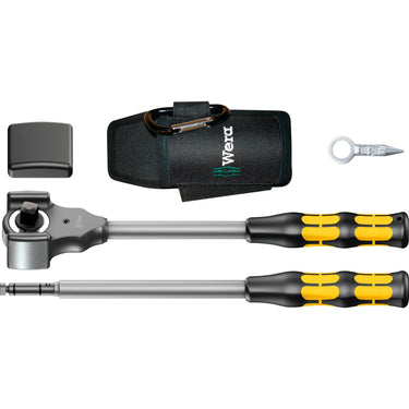 Wera 8002 c koloss all-inclusive set met 1 2 -aandrijving ratel (zwart geel, 5-delig)