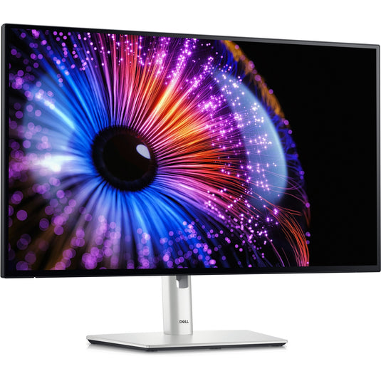 Dell ultrasharp u2724de 27 monitor (zwart zilver, hdmi, 2x displayport, 4x usb-a, 2x usb-c, thunderbolt 4, rj-45)