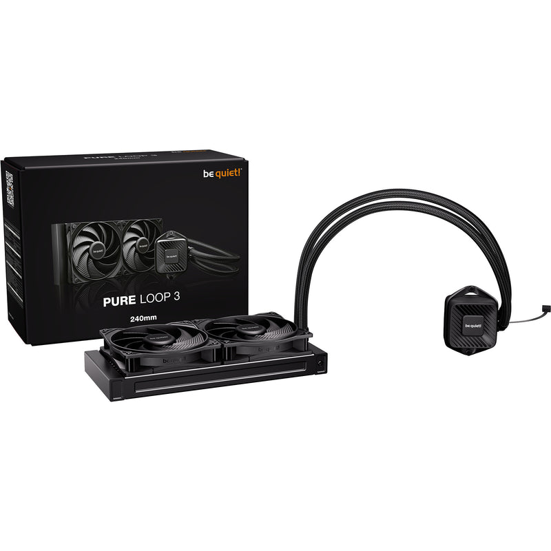 Load image into Gallery viewer, Be quiet! pure loop 3 240 waterkoeling (zwart, pwm)
