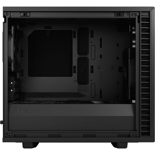 Fractal design define 7 nano black tg light tint midi tower behuizing (zwart | 4x usb-a | 1x usb-c | window)