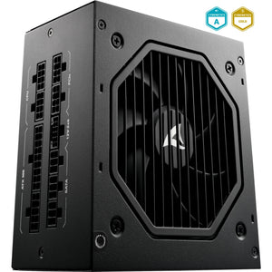 Sharkoon rebel p20 modulaire 850 watt voeding (zwart, 1x 12v-2x6, 4x pcie)