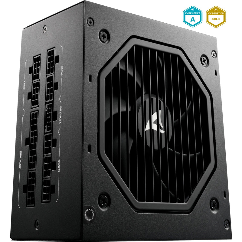 Load image into Gallery viewer, Sharkoon rebel p20 modulaire 850 watt voeding (zwart, 1x 12v-2x6, 4x pcie)
