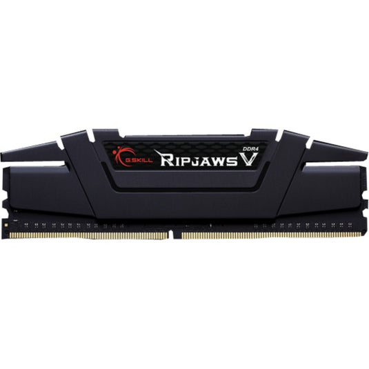 G.skill 32 gb ddr4-3200 (2x 16 gb) kit werkgeheugen (zwart, f4-3200c16d-32gvk, ripjaws v, xmp)