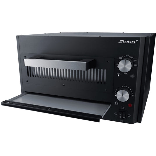 Steba power pizza maker pb 1800 pizzaoven (zwart, 1800 watt)