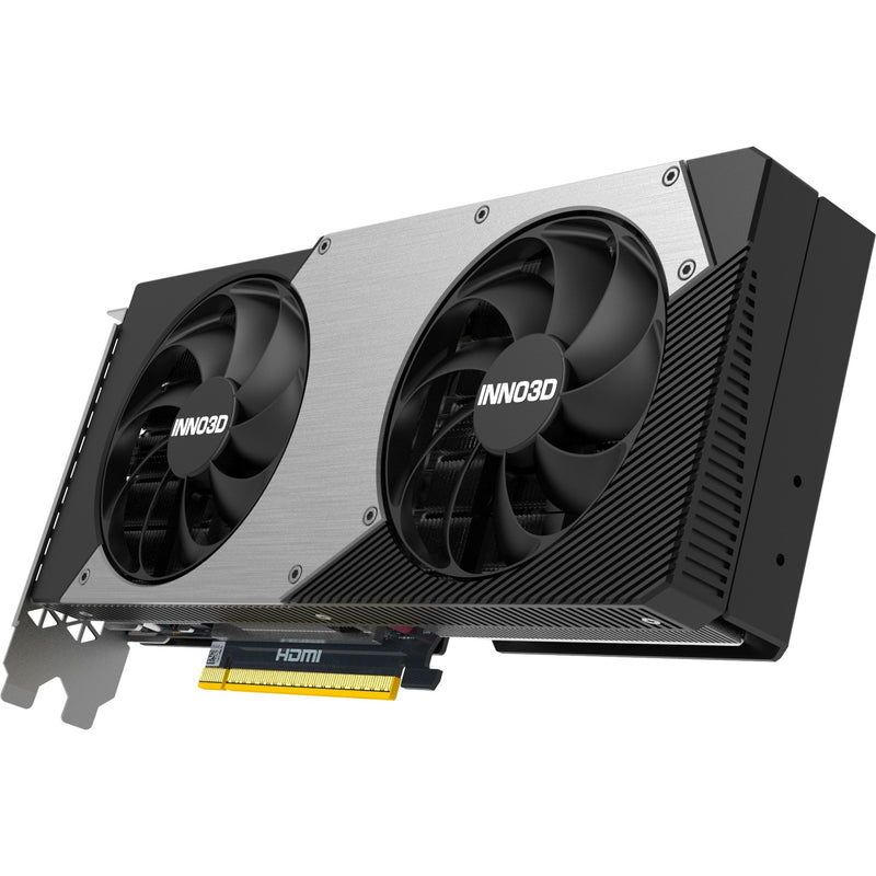 Load image into Gallery viewer, Inno3d geforce rtx 5070 twin x2 oc grafische kaart (zwart, dlss 4, 3x displayport, 1x hdmi 2.1)

