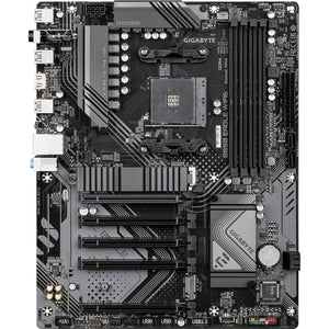 Gigabyte b550 eagle wifi6 socket am4 moederbord (zwart grijs, raid, gb-lan, wi-fi 6, bt, sound, atx)