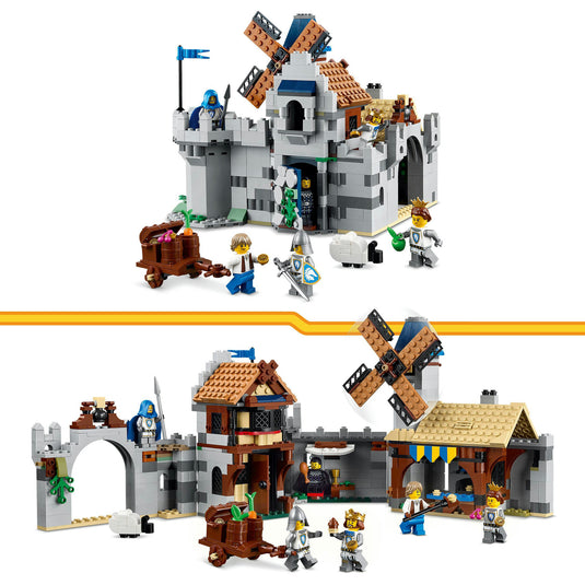 Lego ® creator 3in1 middeleeuws kasteel met ridders te paard - 31168