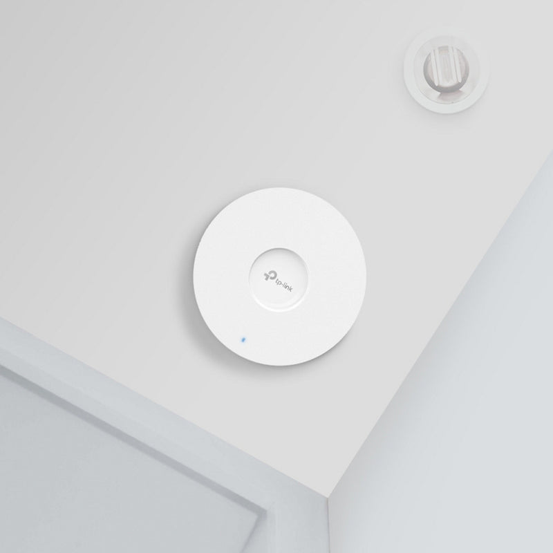 Afbeelding laden in galerijviewer, Tp-link omada eap653 ax3000 wifi 6 access point (wit, mesh, poe+, plafond- en wandmontage)
