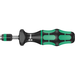Wera serie 7400 kraftform instelbare momentschroevendraaier draaimomentsleutel (zwart groen, 1.2 tot 3.0 nm, met rapidaptor snelwisselhouder)