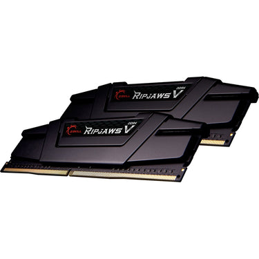 G.skill 32 gb ddr4-3600 (2x 16 gb) kit werkgeheugen (zwart, f4-3600c18d-32gvk, ripjaws v)